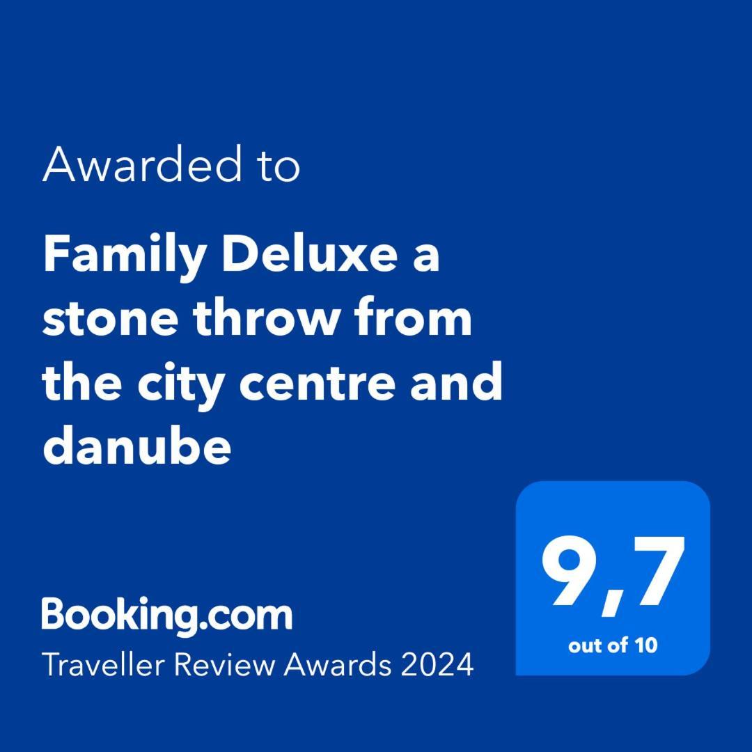 Family Deluxe A Stone Throw From The City Centre And Danube Вена Экстерьер фото